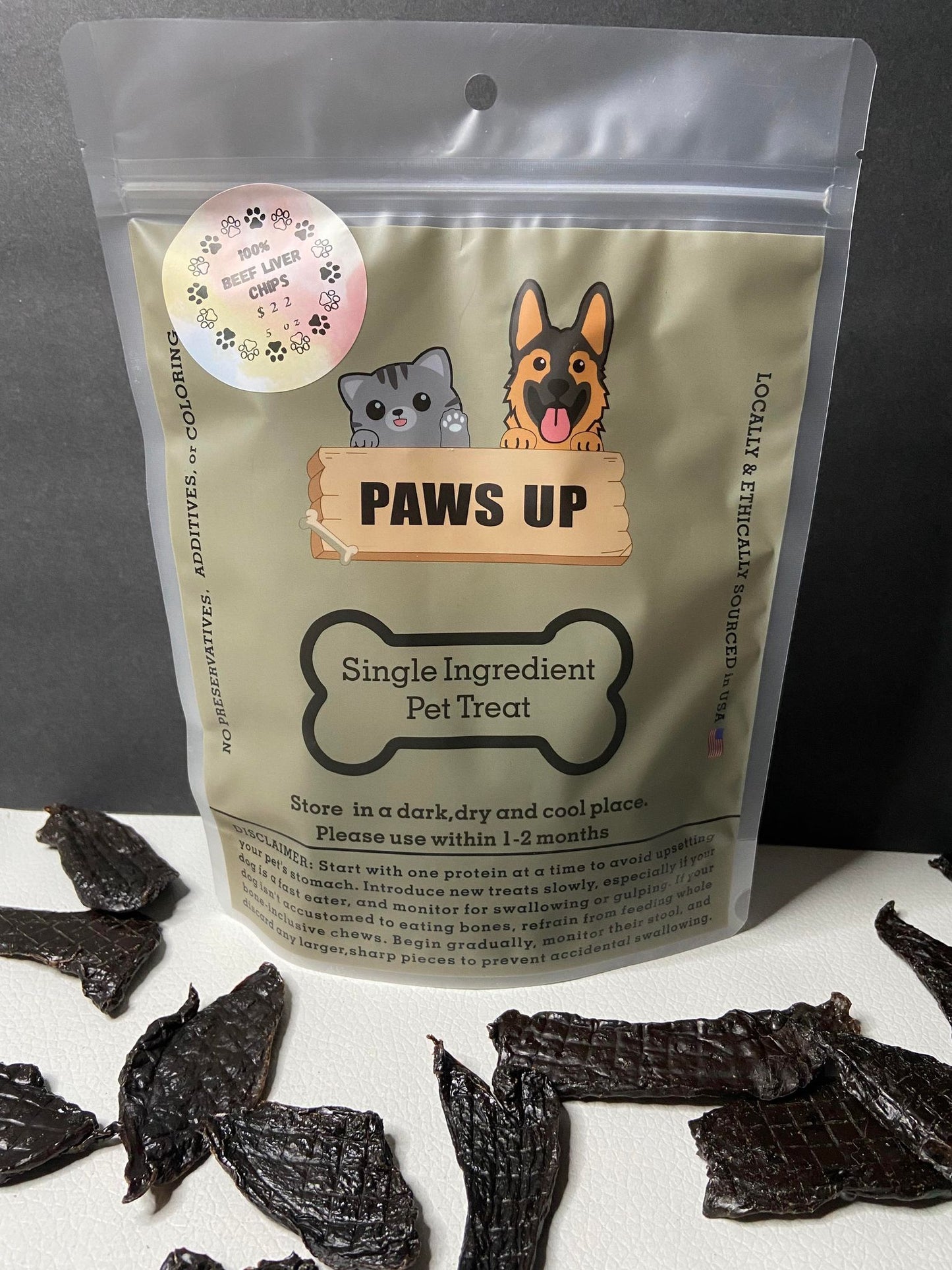 Beef Liver Chips