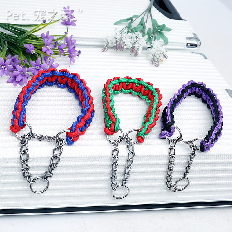 Grizzly Braided Martingale Collar
