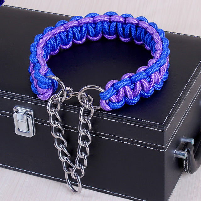 Grizzly Braided Martingale Collar