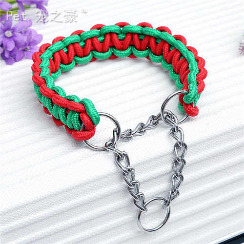 Grizzly Braided Martingale Collar