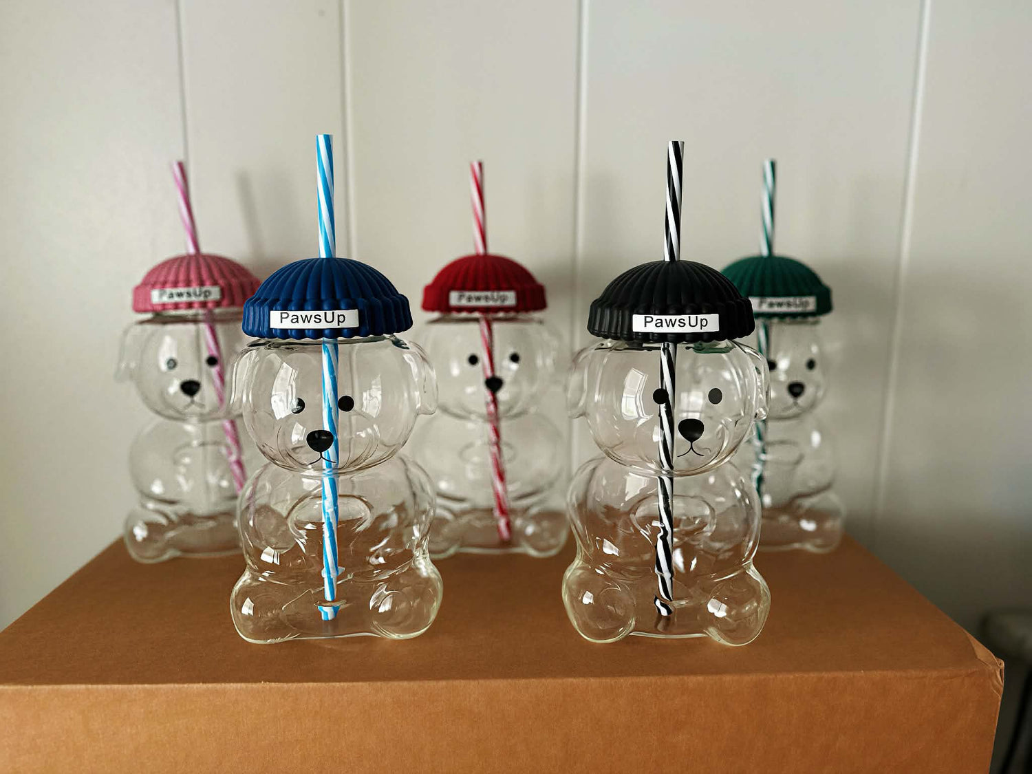 PawsUp Glass Cups