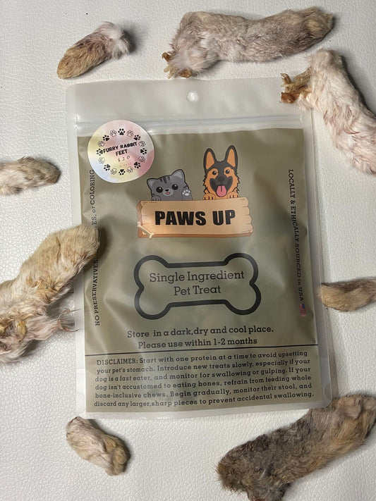 Furry Rabbit Feet