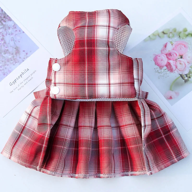 Rosie Dog Dress Harness And Leash