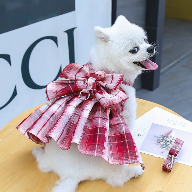 Rosie Dog Dress Harness And Leash