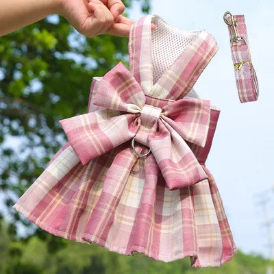 Rosie Dog Dress Harness And Leash