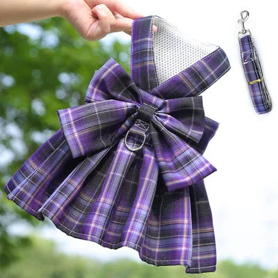 Rosie Dog Dress Harness And Leash