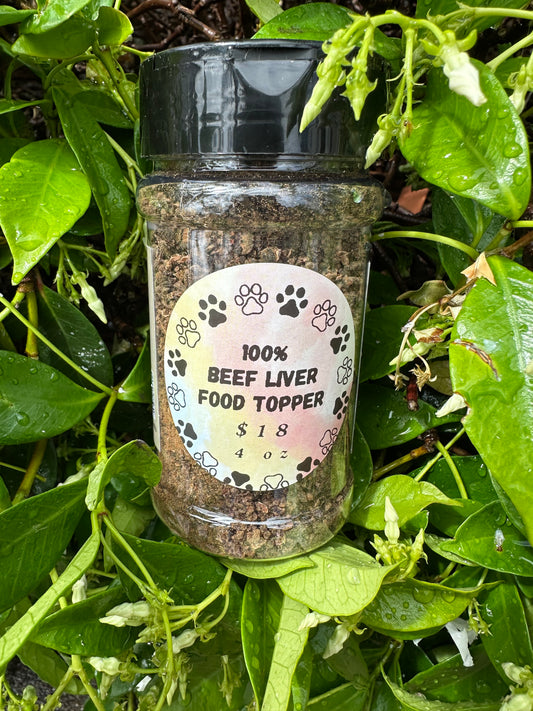 Beef Liver Topper