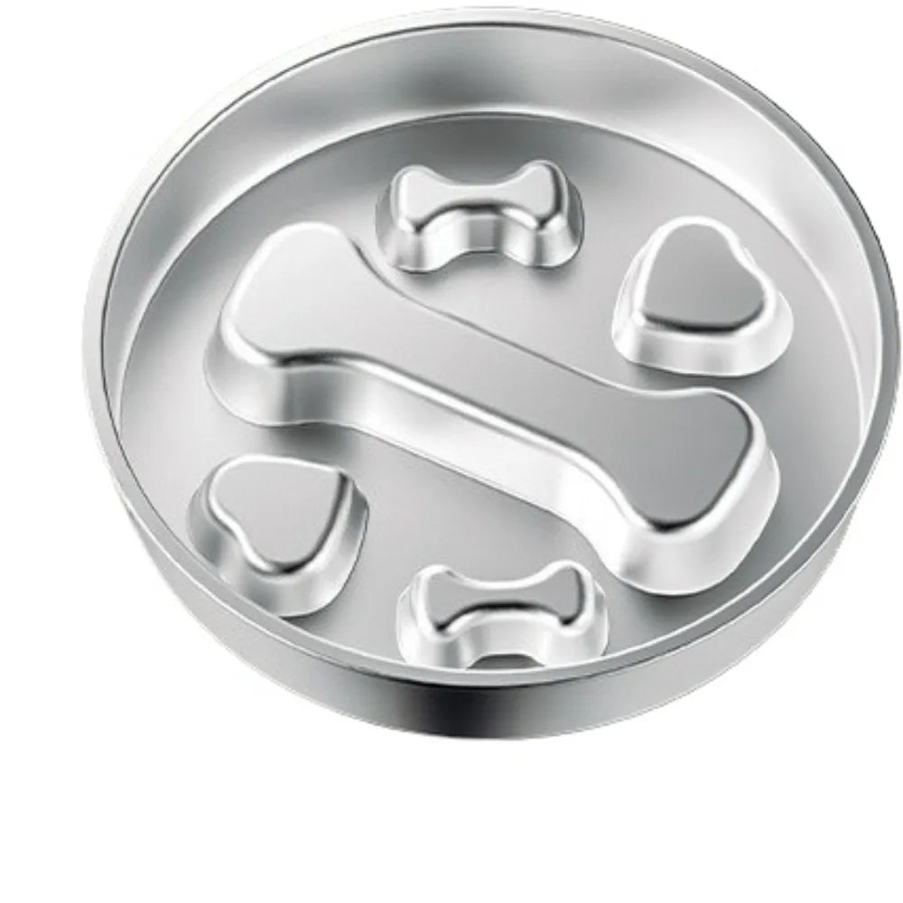 Esby Steel Slow Feeder Dog Bowls