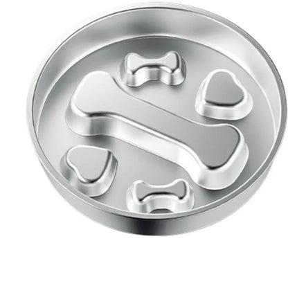Esby Steel Slow Feeder Dog Bowls