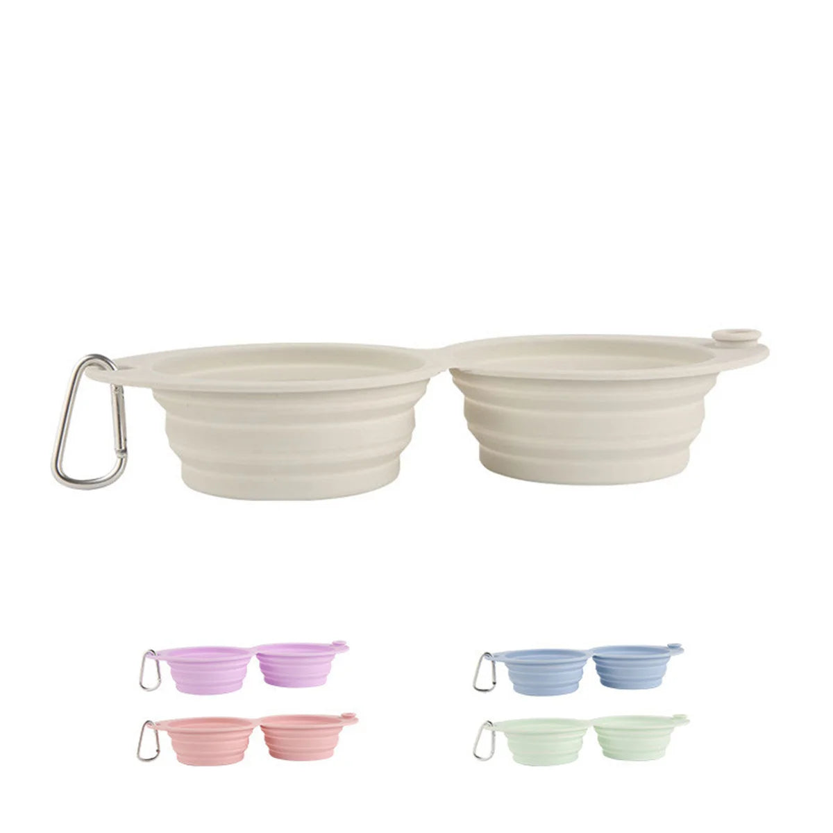 Double Collapsible Bowls