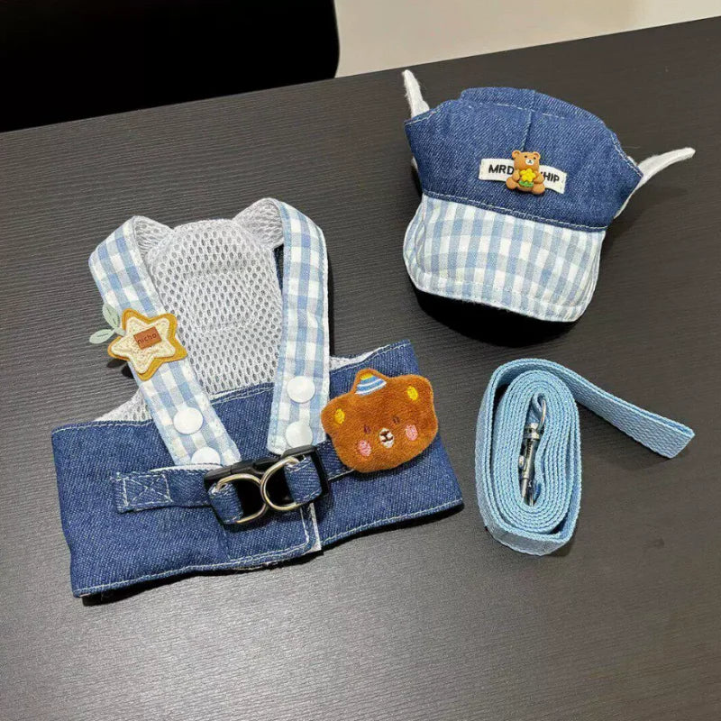Blitz Summer Vest Dog Harness Leash Set
