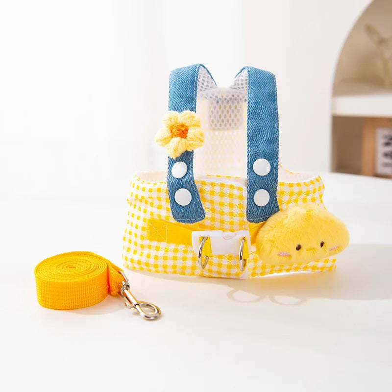 Blitz Summer Vest Dog Harness Leash Set