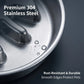 Esby Steel Slow Feeder Dog Bowls