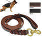 Miko Braided Leather Dog Leash