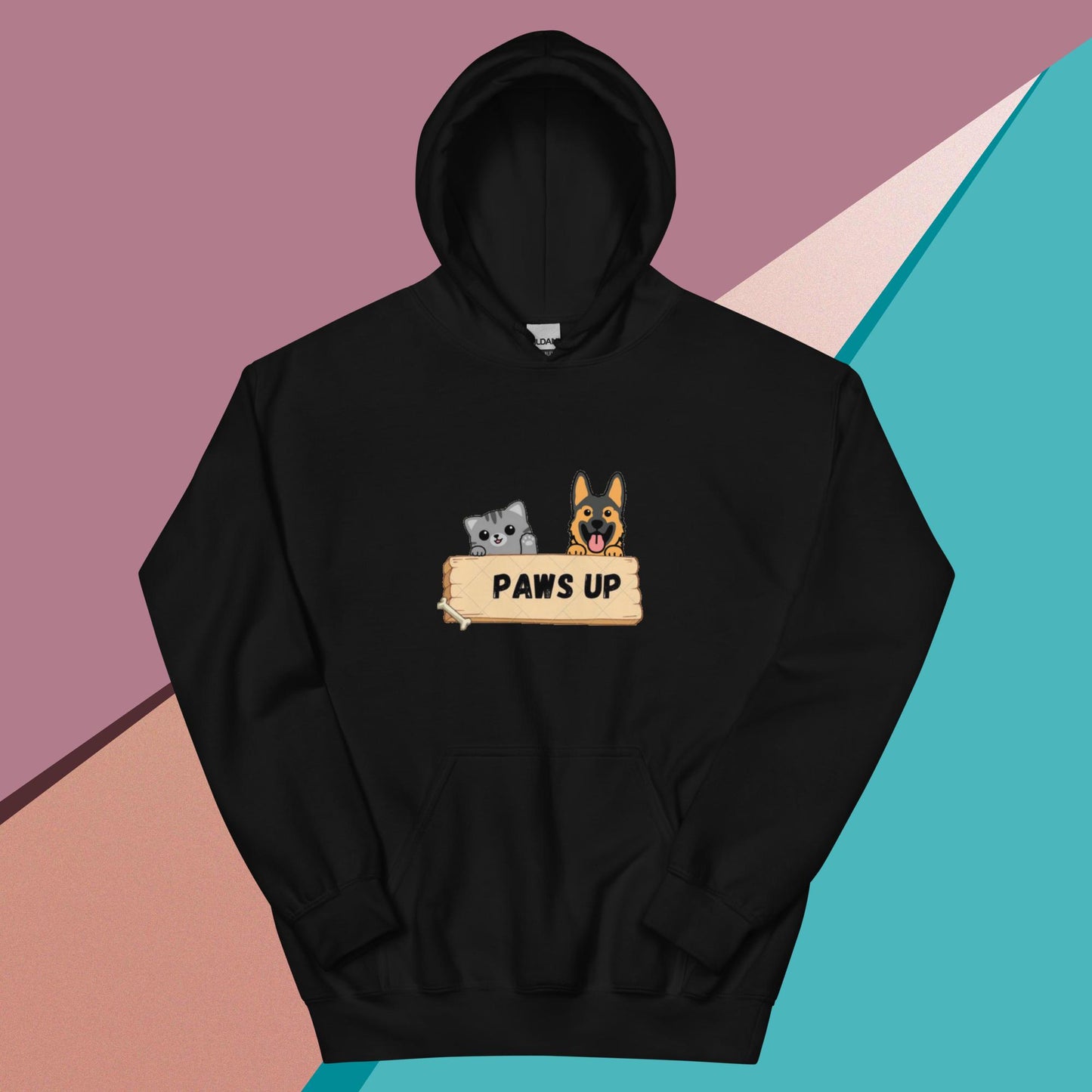 PawsUpUSA Unisex Hoodie (Printed Logo)