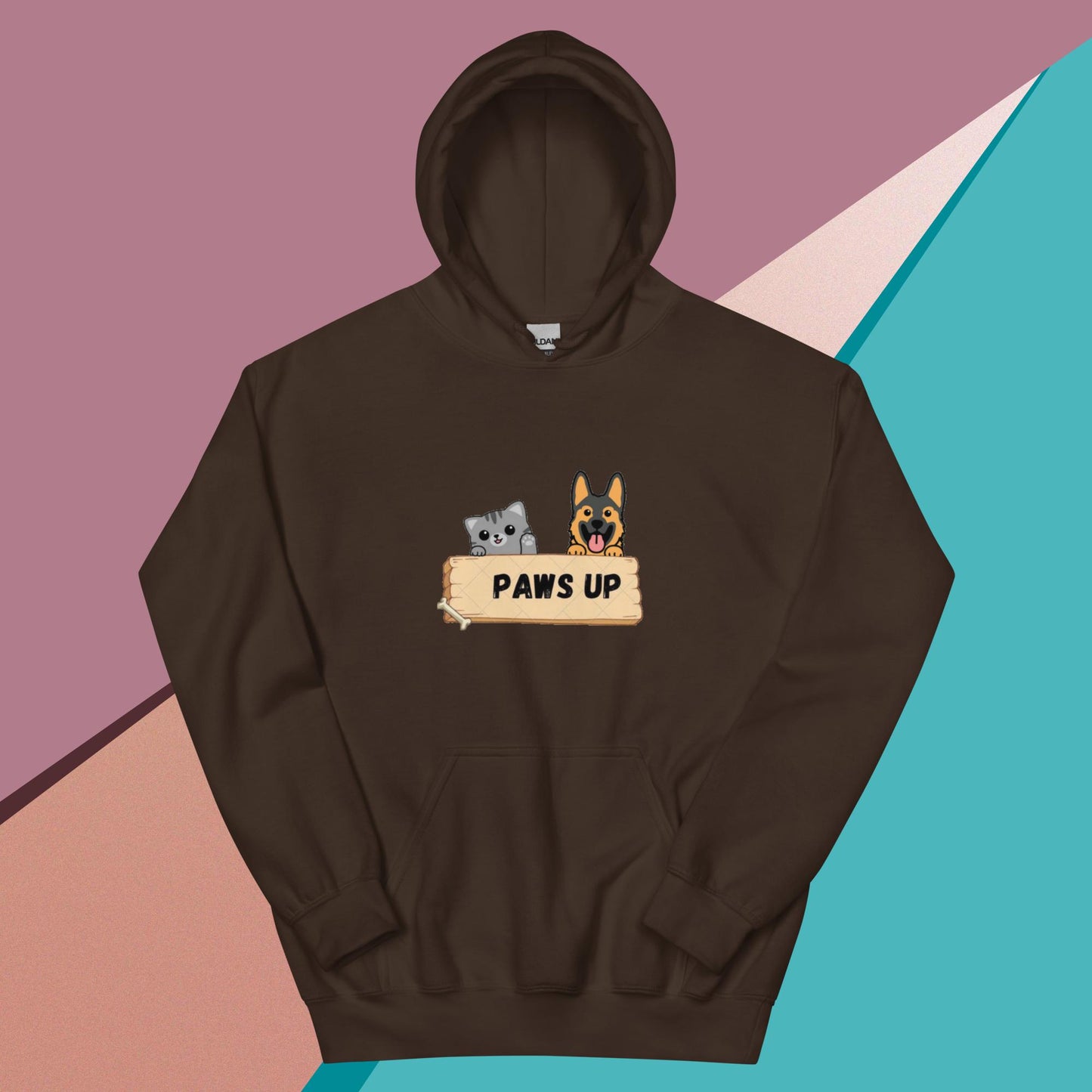 PawsUpUSA Unisex Hoodie (Printed Logo)