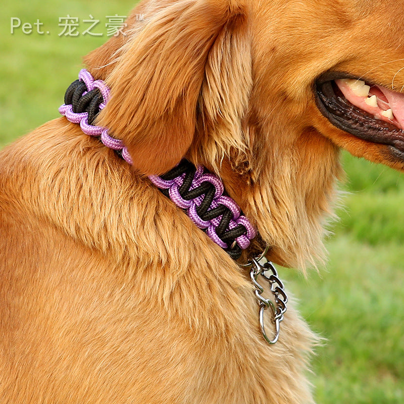 Grizzly Braided Martingale Collar